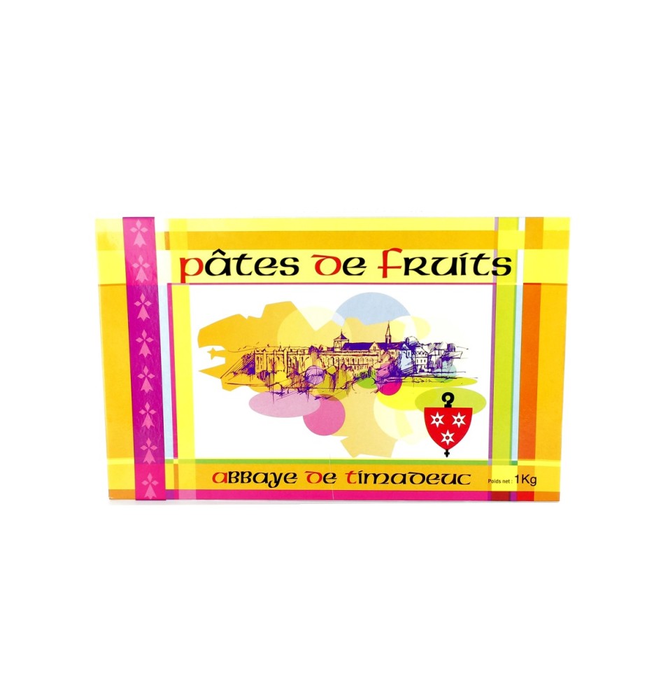 Pâtes de fruits légères et fondantes (jaune)