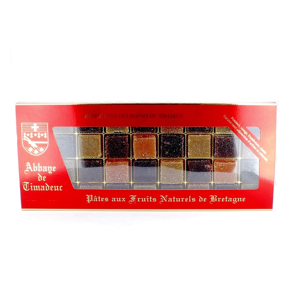 Pâtes de fruits naturelles et concentrées (rouge)