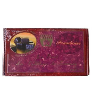 Le Pavé - Pâte de fruits à la Framboise enrobée de chocolat
