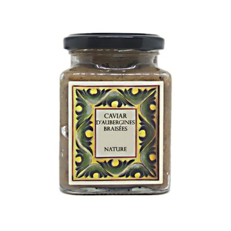 Caviar d'aubergines braisées bio