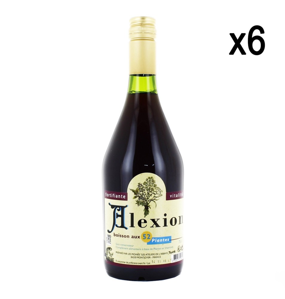 ABBAYE D'AIGUEBELLE - Alexion, boisson reconstituante et tonifiante à base de 52 plantes