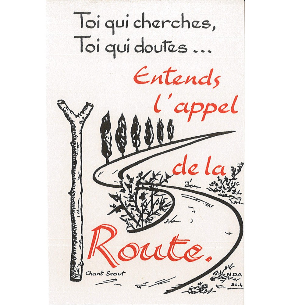 Carte Prière - CS04 - appel Route