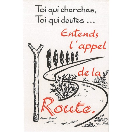 Carte Prière - CS04 - appel Route
