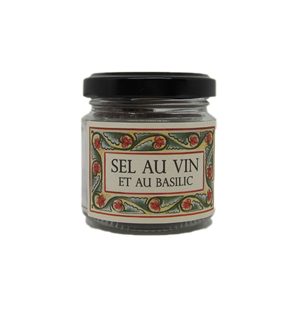 Sel au vin et au Basilic bio