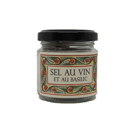 Sel au vin et au Basilic bio