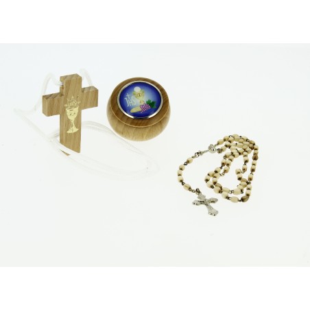 Ensemble en bois pour communiant