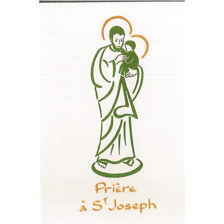 Carte Prière - PE18 Prière à Saint Joseph