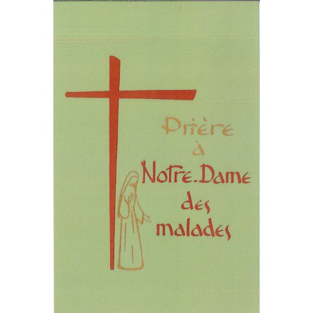 Carte Prière - PE06 Prière à ND des Malades