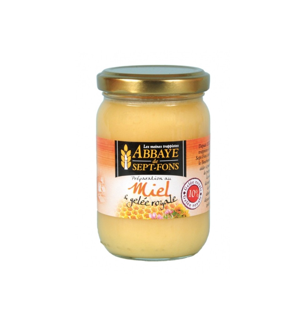 ABBAYE DE SEPT-FONS - Miel à la gelée royale 4%