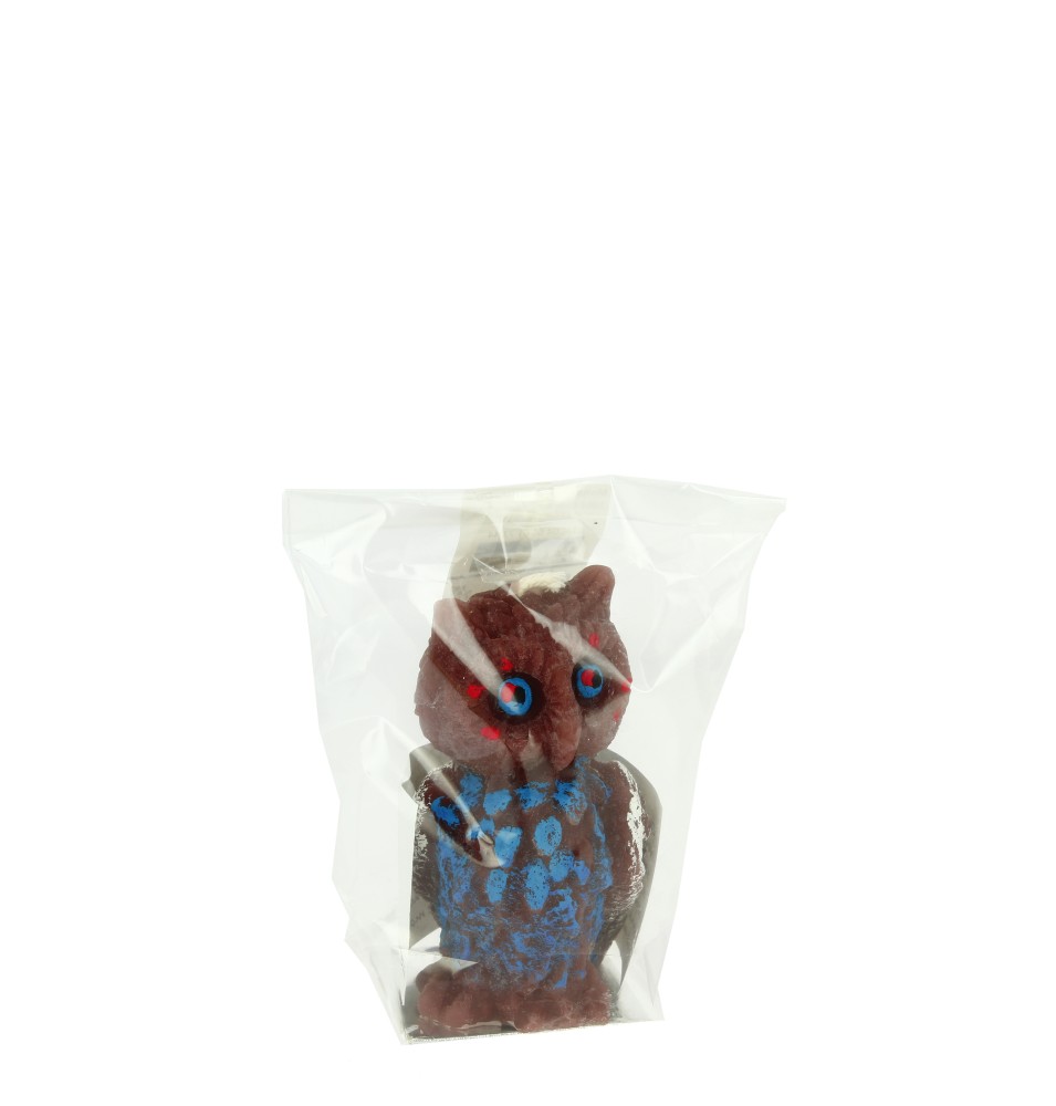 Bougie N°11 Chouette rouge Carmin