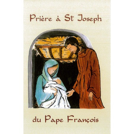 Carte Prière - PE61 Prière à Saint Joseph du Pape François
