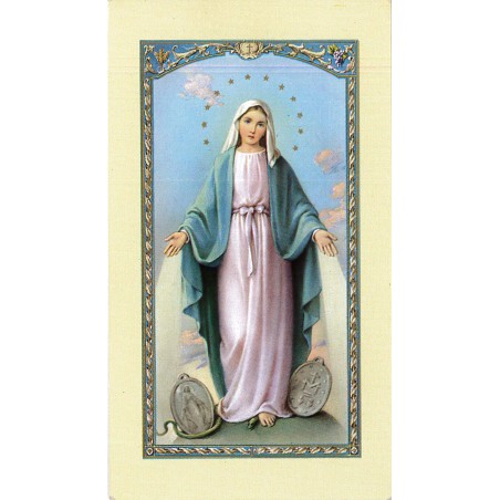 Image Prière Vierge Miraculeuse