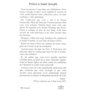 Image Prière St Joseph