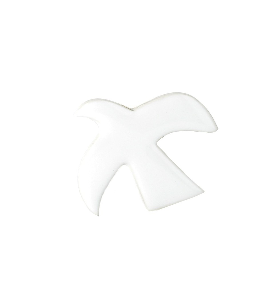 Colombe décorative en céramique à suspendre - Blanche | L'ARCHE