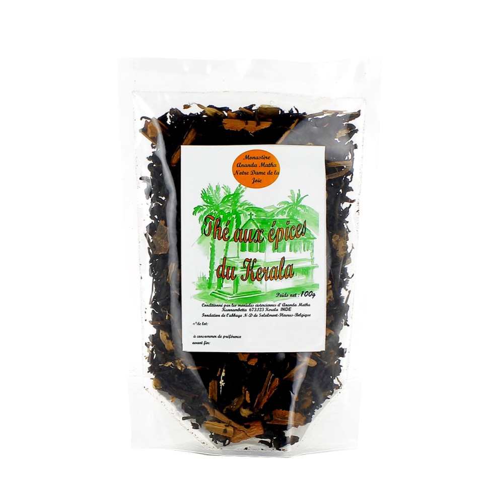 Thé noir aux épices du Kerala 100  g