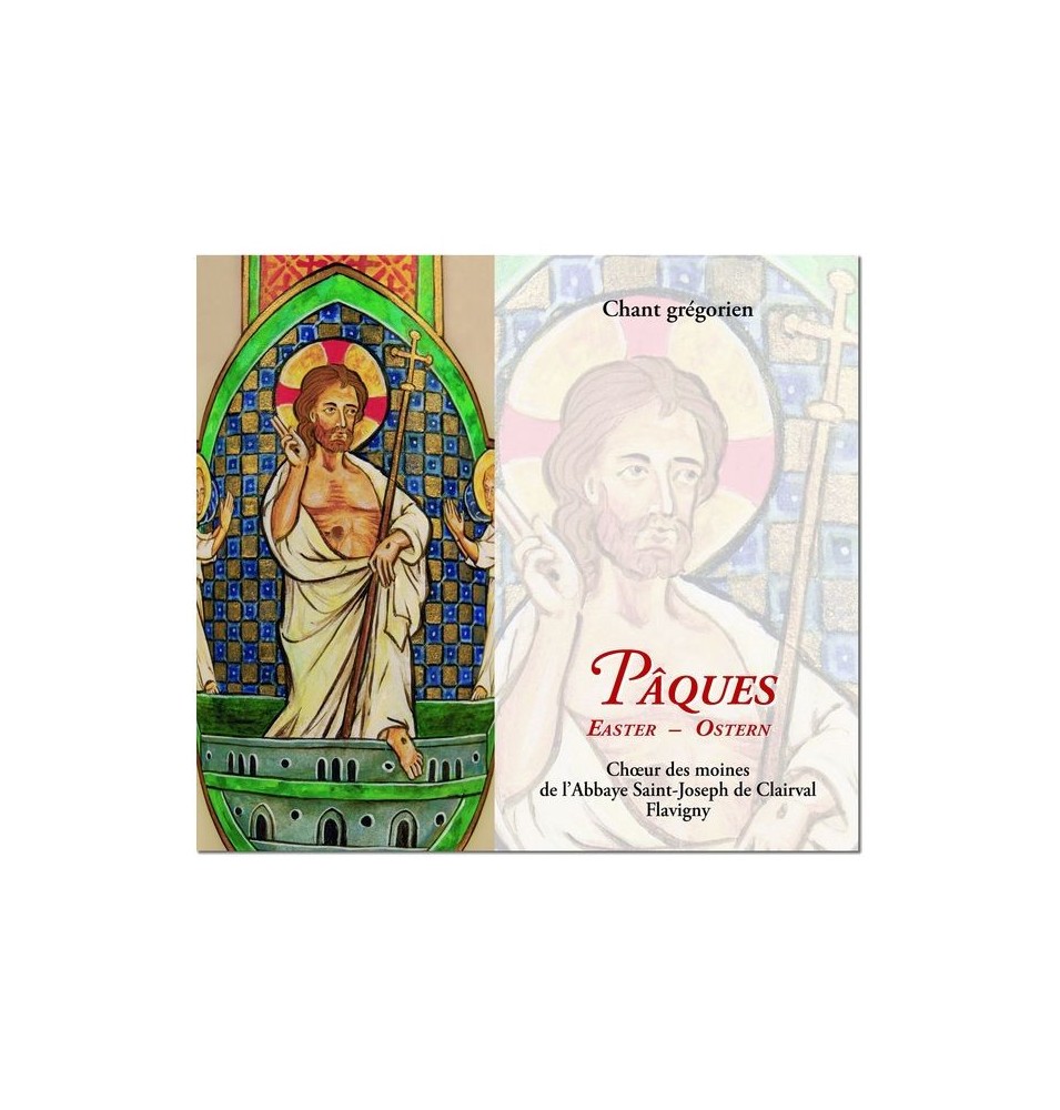 CD de chant grégorien : Pâques (Flavigny) - (FL-CD12)