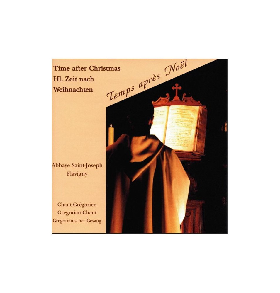 CD de chant grégorien : Temps après Noël (Flavigny) - (FL-CD26)
