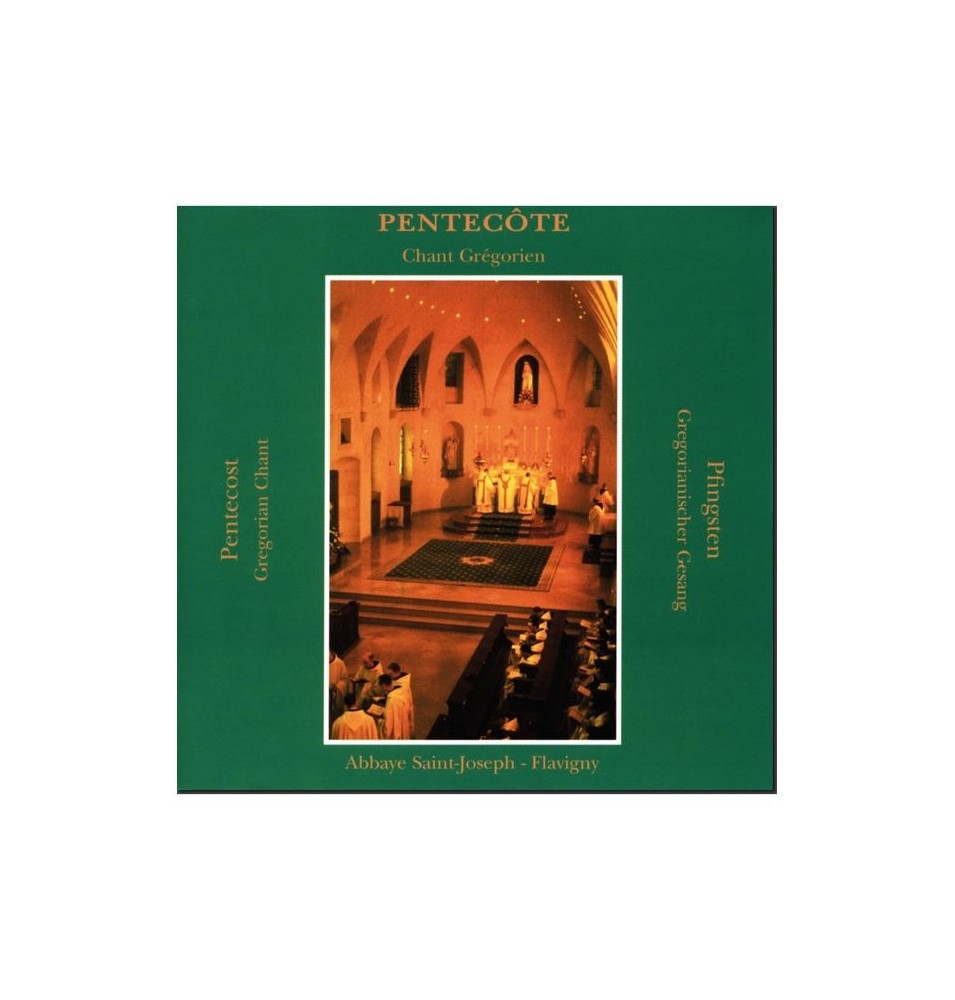 CD de chant grégorien: Pentecôte (Flavigny) - (FL-CD493)