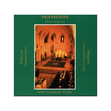 CD de chant grégorien: Pentecôte (Flavigny) - (FL-CD493)