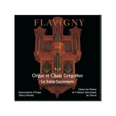 CD d'orgue et de chant grégorien : Le Saint-Sacrement (Flavigny) - (FL-CD494)