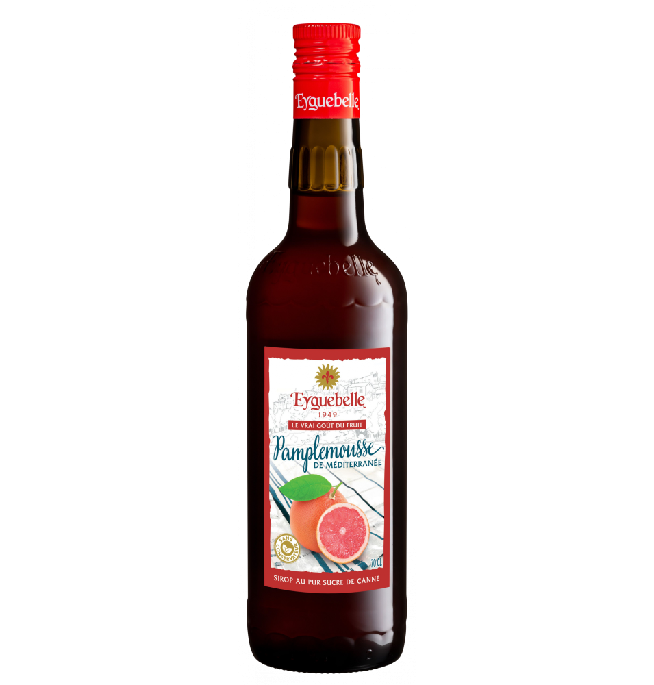 Sirop de pomelo (pamplemousse)