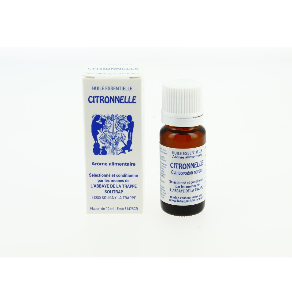Huile essentielle de citronnelle