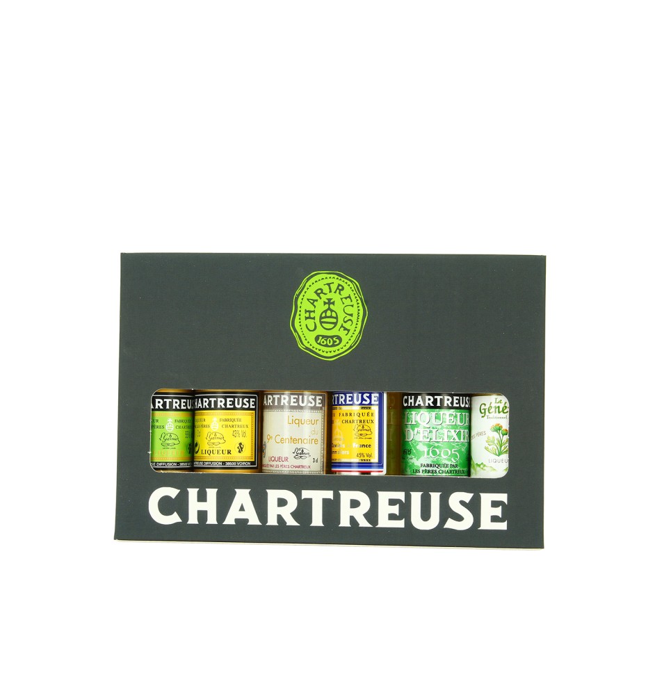 Coffret de 6 liqueurs en mignonnette