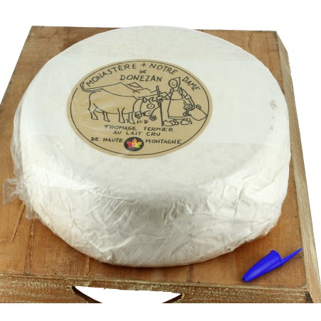 Fromage tomme des Pyrénées lait de vache ~ Date 25/12/2020 (date d'affinage optimal)