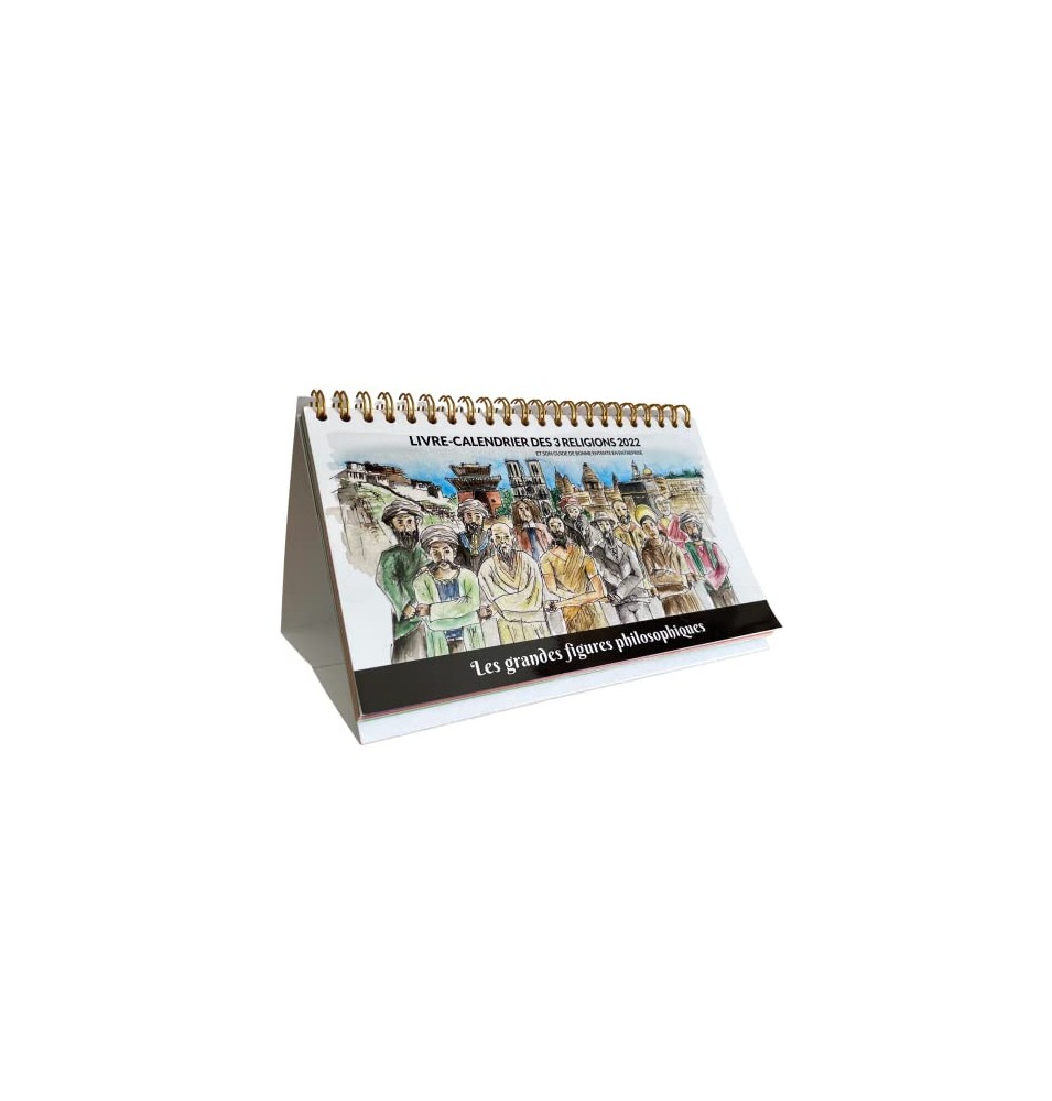 Livre Calendrier des 3 religions 2022