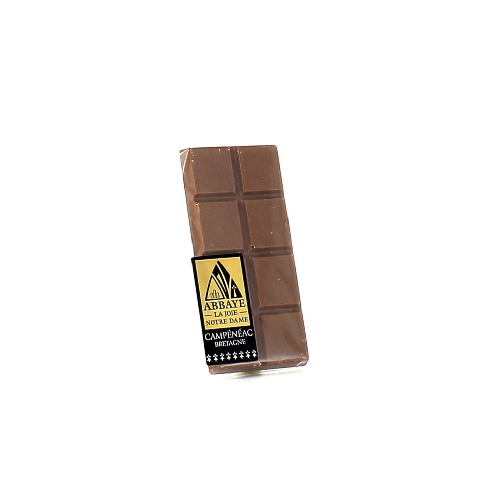 Mini tablette de chocolat au lait - 35 g | CAMPÉNÉAC (Abbaye de la Joie-Notre-Dame de)