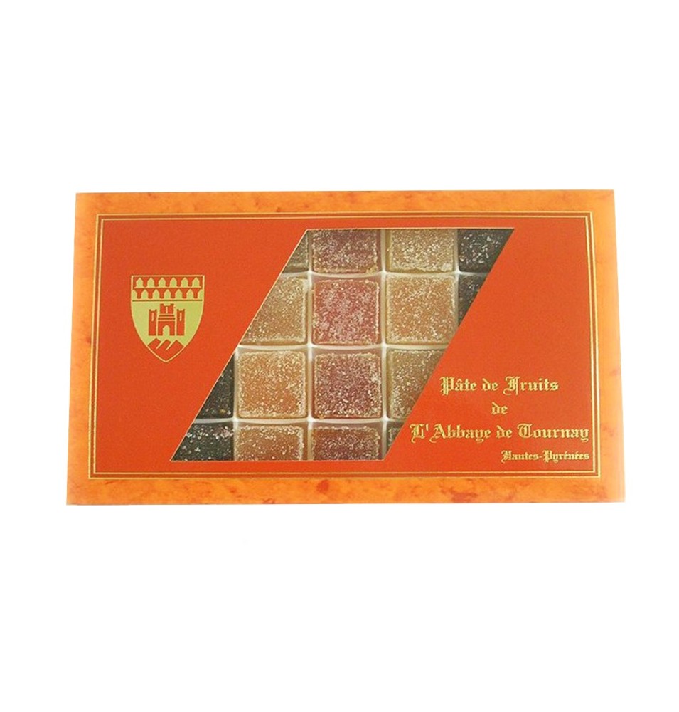 Pâtes de fruits aux 4 fruits coffret de 320 gr