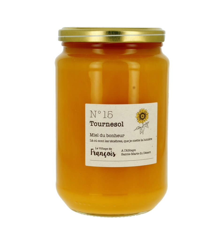 Miel crémeux de tournesol (15) 1Kg