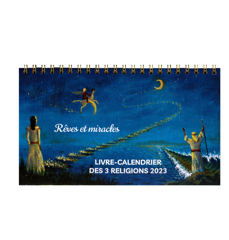 Livre Calendrier des 3 religions 2022