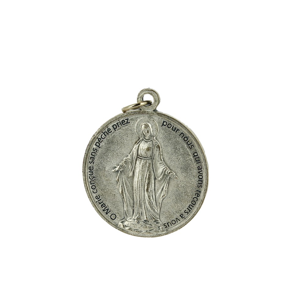 Médaille miraculeuse de Marie - grande 3,5 x 2 cm
