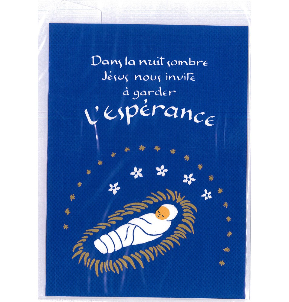 Carte Prière - M340 L'ESPERANCE
