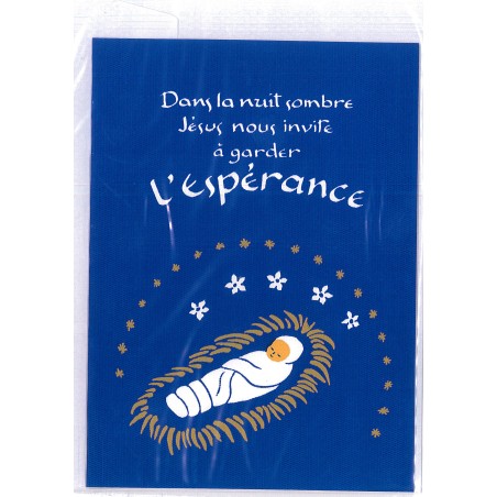Carte Prière - M340 L'ESPERANCE