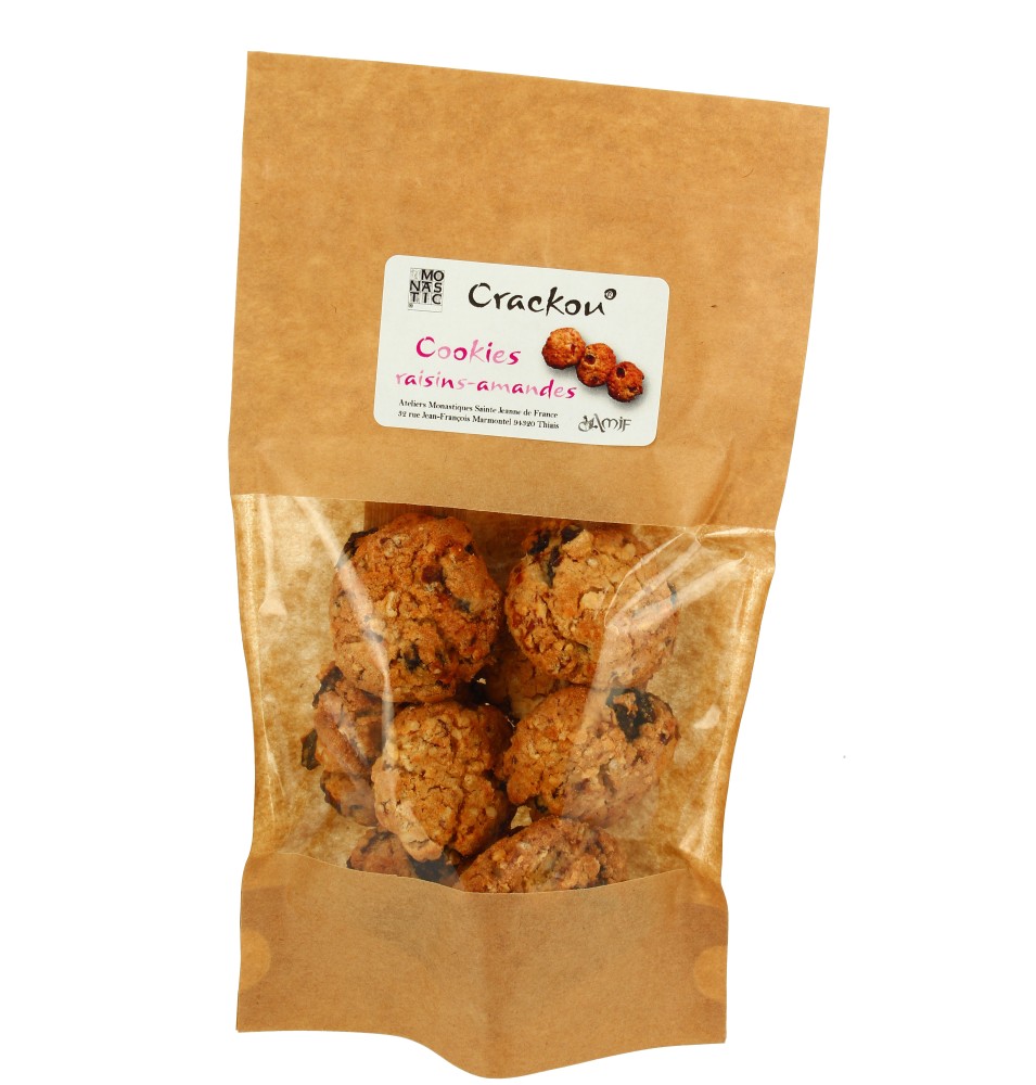 Cookies raisins Amandes