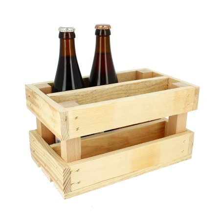 Casier Bois : Assortiment Bière 33 cl