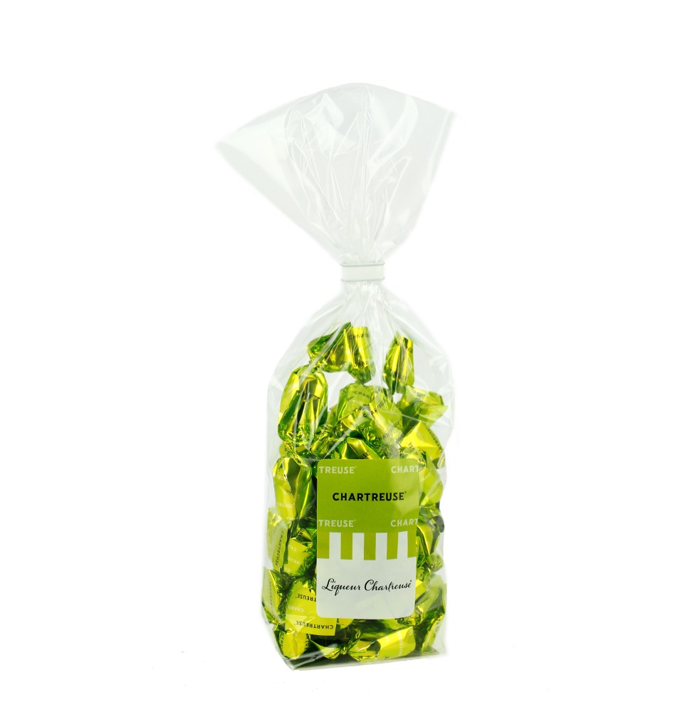 Bonbons Fourrés à la Liqueur Verte Chartreuse