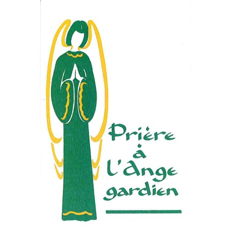 Carte Prière - PE08 Prière à l'Ange Gardien