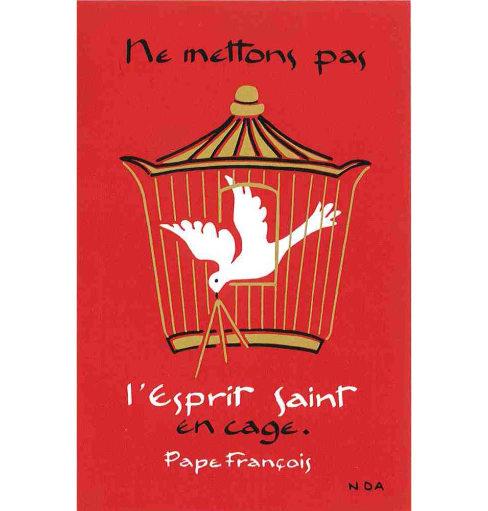 Carte Profession de foi - Confirmation - C34 - Ne mettons pas ...
