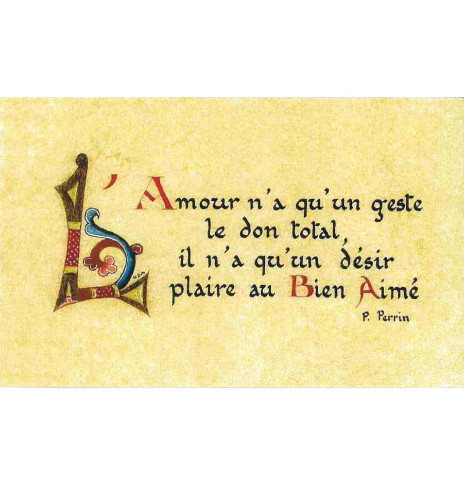 Carte Prière - PF02 - Plaire au Bien Aimé