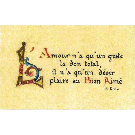 Carte Prière - PF02 - Plaire au Bien Aimé