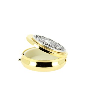 Custode hosties en métal émaillé esprit saint