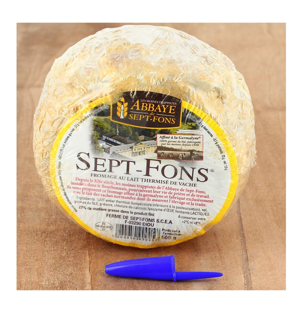 Fromage au lait cru affiné à la Germalyne ~ Date:06/01/2023