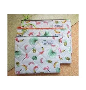 Pochette matelassée Exotique (CF OPMAEX V15)