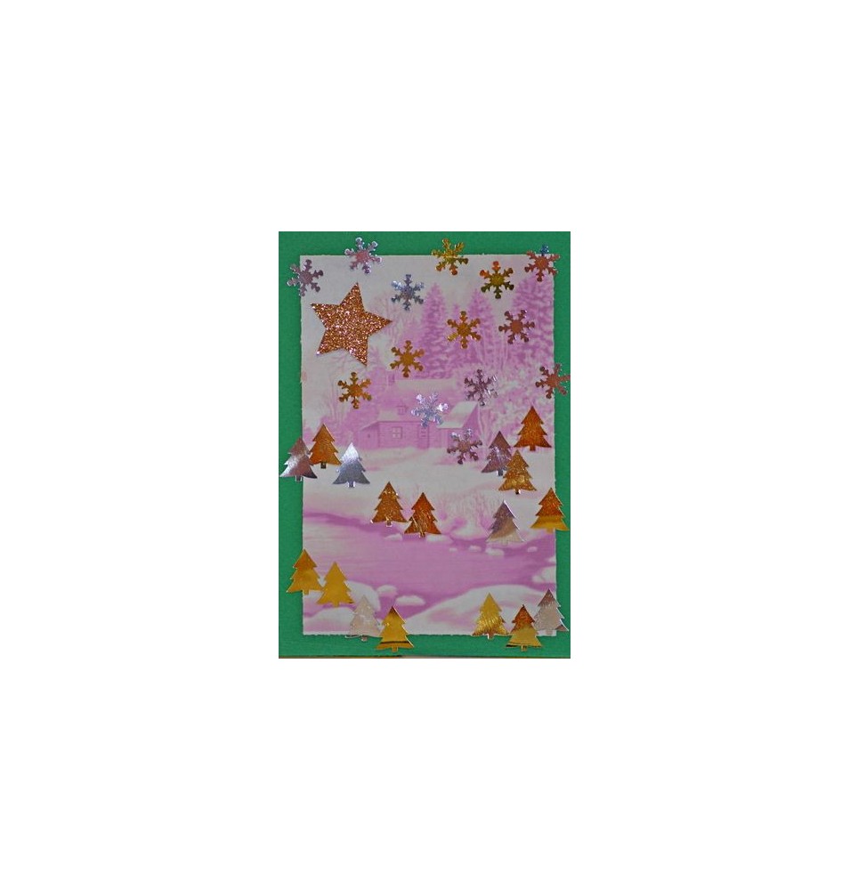 Carte paysage hivernal (NE c-3 N 19)