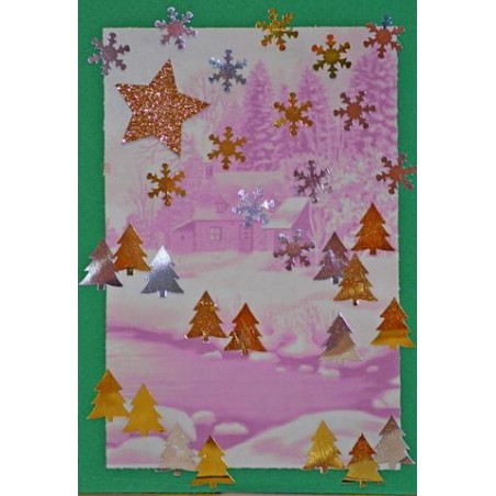 Carte paysage hivernal (NE c-3 N 19)