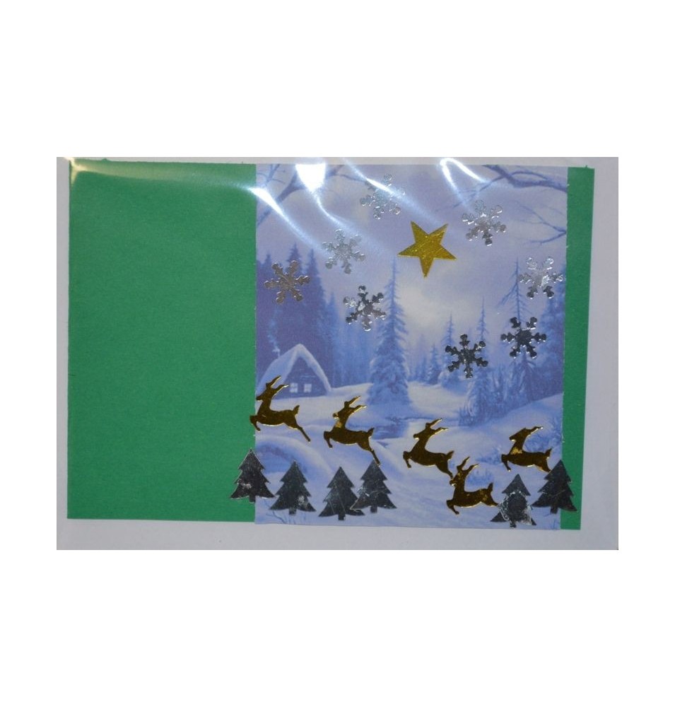 Carte paysage hivernal (NE c-3 N 26)