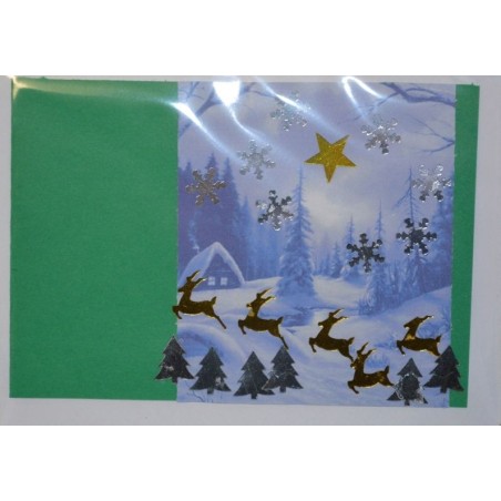 Carte paysage hivernal (NE c-3 N 26)